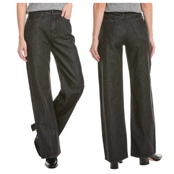 rag & bone Lori Mid-rise Wide Leg Jeans in Senoia - Picture 1 of 3